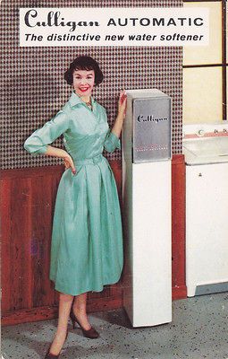 Distinctive New CULLIGAN Automatic Water Softener Advertising Postcard