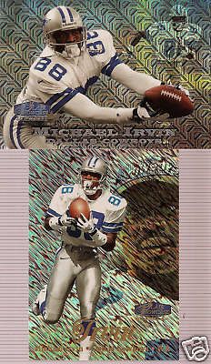 1998 FLAIR SHOWCASE MICHAEL IRVIN INSERT COWBOYS /1000