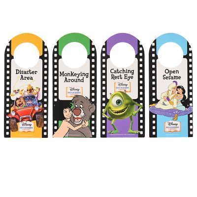 Disney Double Sided Doorknob Hanger Bedroom Sign Kids Room Aladdin