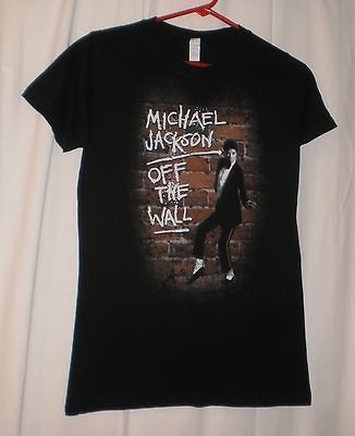 New Authentic Michael Jackson Off the Wall Ladies T Shirt Size Large