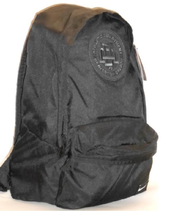 ATHLETIC DEPARTMENT BLACK BACK PACK SIZE 30 LTRS 1831 CUBIC INCHES