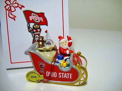 Newly listed Danbury Mint Ohio State Buckeyes Christmas Ornament