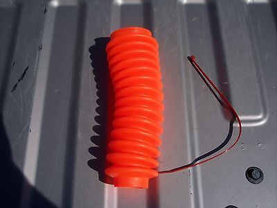 Flourescent Orange Universal Shock Boots for Ford, Jeep, Chevy,Lift