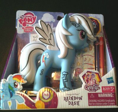 little pony FIM Design A Pony RARE Rainbow Dash Brony Exclusive Figure