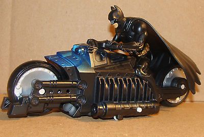 DC Comics Batman Motorcycle Figure fits Batman Launch Batmobile