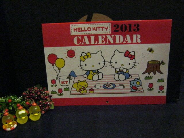 Sanrio Hello Kitty Wall Calendar @2013