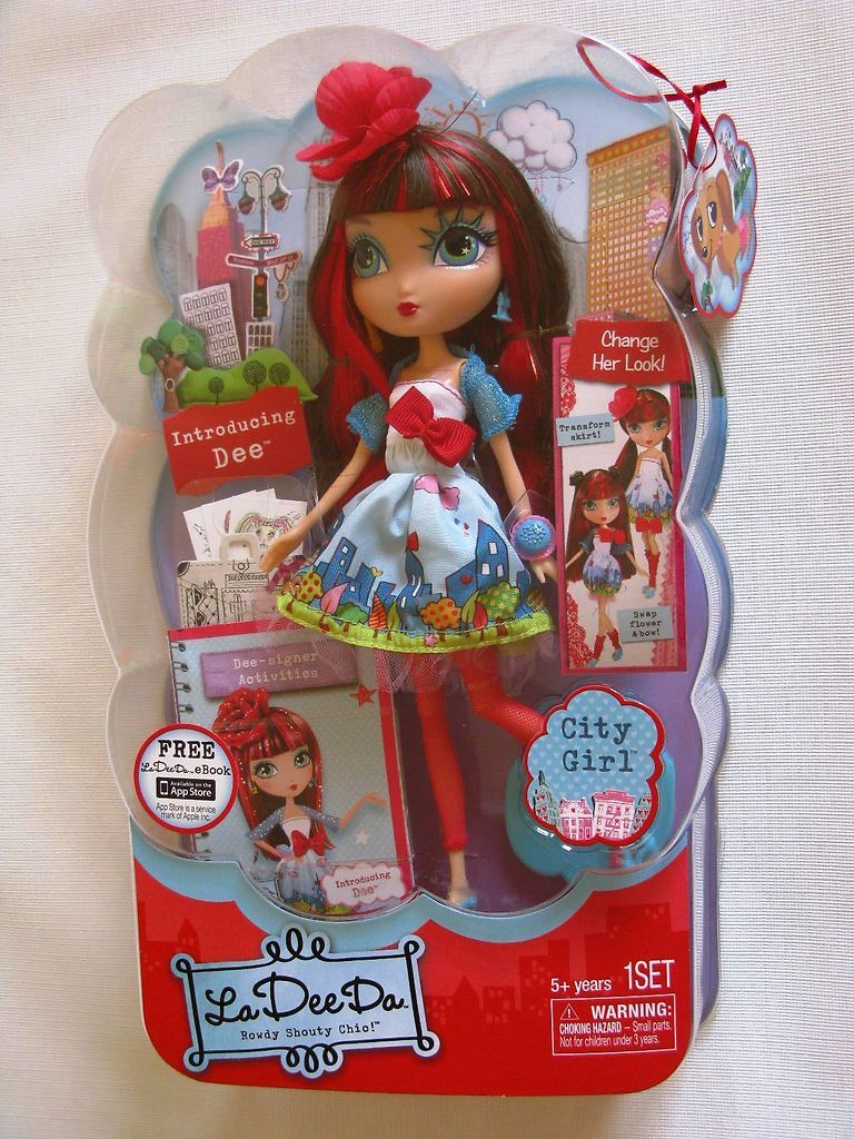 La Dee Da Fashion Doll City Girl Dee New