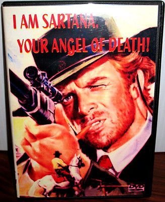 AM SARTANA DVD HTF SPAGHETTI WESTERN PERFECT FAST 