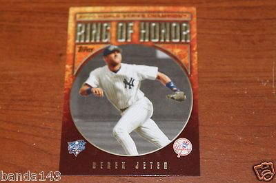 Newly listed 2009 Topps Ring Of Honor #RH8 Derek Jeter