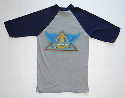 Vtg 1982 AEROSMITH Shirt Boston Hard Rock And Roll Rolling Stones 50