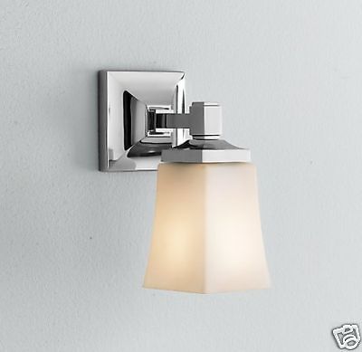 RESTORATION HARDWARE DILLON SINGLE SCONCE POLISHED NICKEL   SET OF TWO