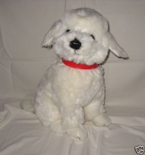 NEW* BICHON FRISE PUPPY DOG SOFT STUFFED ANIMAL TOY 40cm/16inch