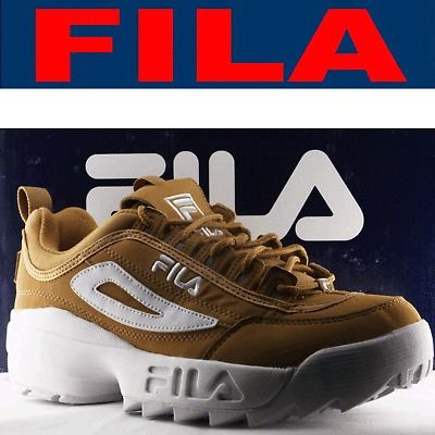 FILA shoes DISRUPTOR II Fb/Syn wheat SUEDE US 9.5