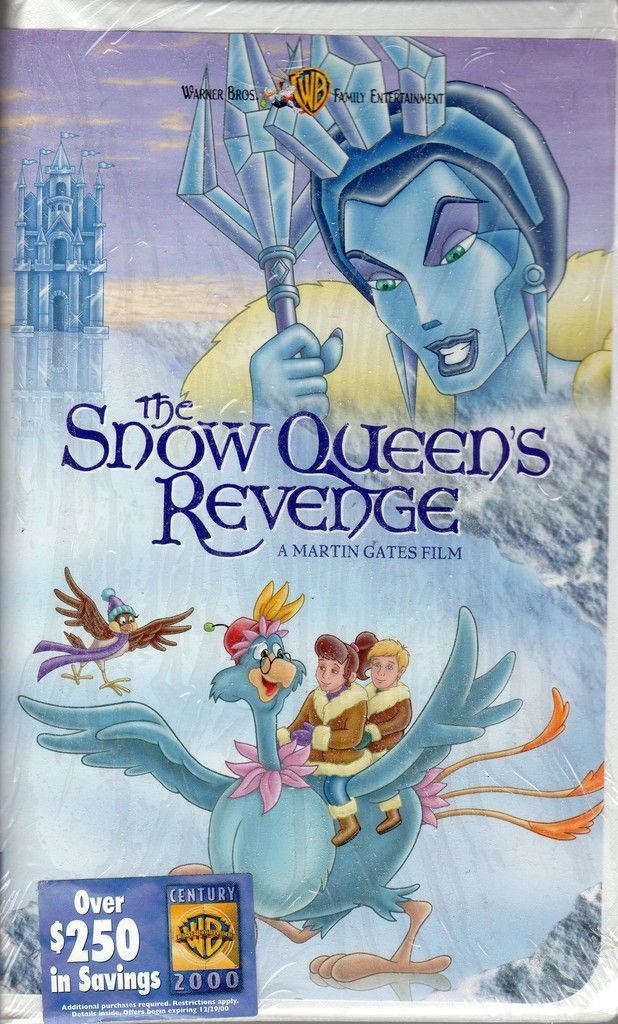 THE SNOW QUEENS REVENGE WARNER HOLIDAY HOME VIDEO (1998) OOP