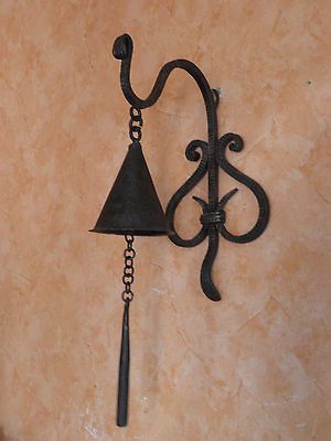 Doorbell Rustic Cast Iron Door Bell CHIME Wrought iron SHOP Store