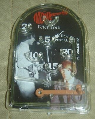 Peter Tork MONKEES Argentina MINI PINBALL premium CEREAL collectible