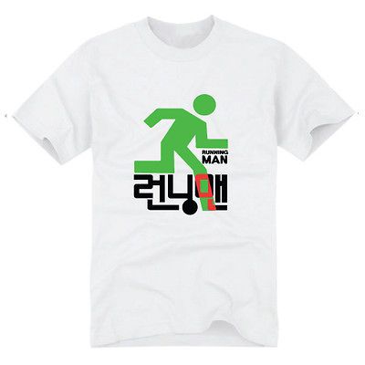 runningman graphic tshirts korean tv series, drama, t shirt   white(L