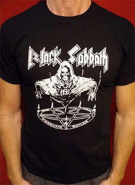 Black Sabbath t shirt vtg tour ozzy osbourne nazareth motorhead iron
