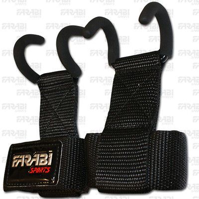 Weight lifting gym training power hook bar straps gripper chin up bar