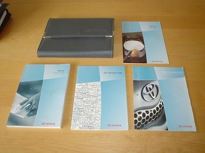 Hi LUX Owners Handbook Drivers Instruction Manual Guide Book Wallet