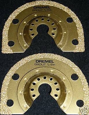 Dremel MM500 Multi Max 1/8 Grout Removal Blades