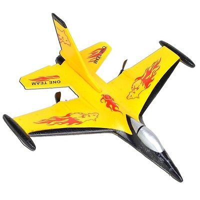 16 Fighting Falcon Plane Twin Propeller R/C Airplane w/3 Ch Remote