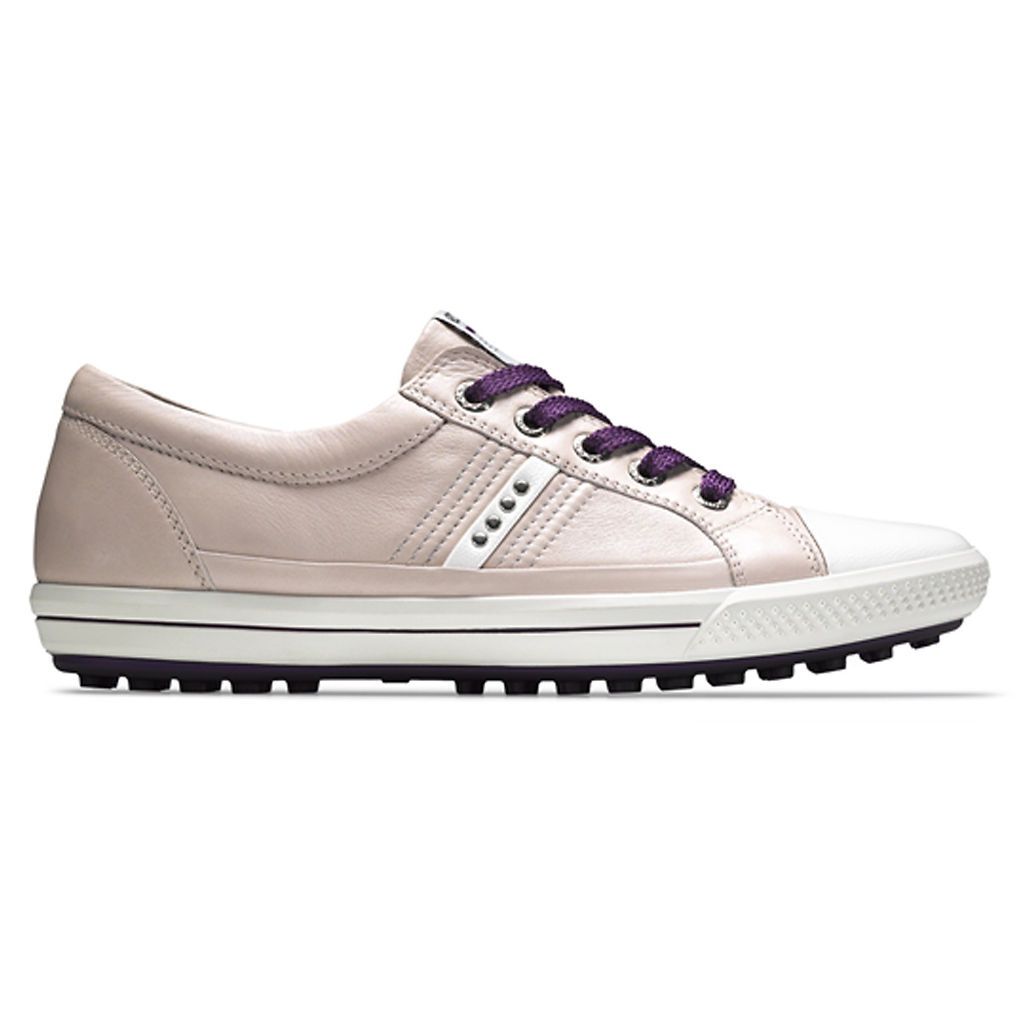Ecco 2012 Street Ladies Golf Shoes   White / Lilac