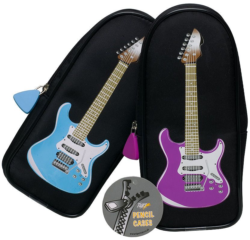 Electric Guitar Pencil Case   Ideal for Boys and Girls