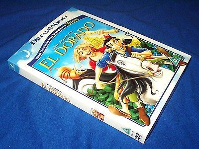 Dreamworks THE ROAD TO EL DORADO Movie DVD