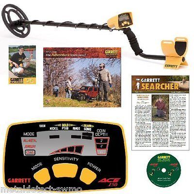 New Garrett Ace 150 Metal Detector with Waterproof Coil