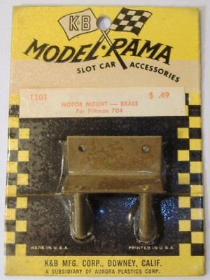 Aurora K&B Brass Motor Mount for Pittman 704, #1101 MOC