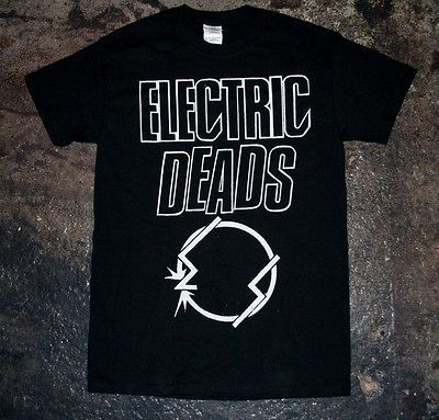 Electric Deads   Logo T Shirt Danish punk anti sex mind bomb