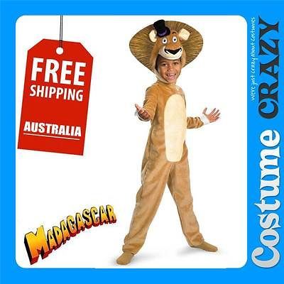 MADAGASCAR 3 ALEX THE LION DELUXE TODDLER BOYS GIRLS CHILD FANCY DRESS