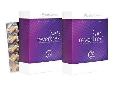 CAJAS REVERTREX es resveratrol sauna twin mesoral zydra colageina 10