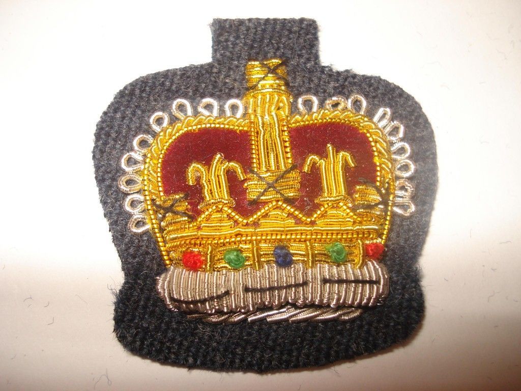 RAF VRT Warrant Officers Badge, Mess Dress, Crown, Air, Royal Air