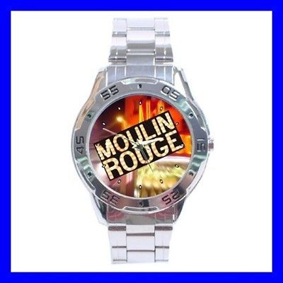 Stainless Steel Watch MOULIN ROUGE Paris Theater Movie Musical TV