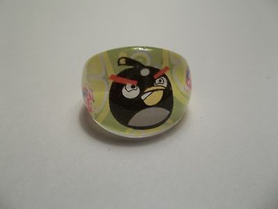 Cool Yellow Angry Bird Ring, size 3.5 4 for children