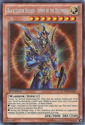 Black Luster Soldier   Envoy of the Beginning LCYW EN025 Yugioh Mint $