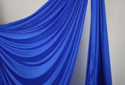 108 wide Royal Blue Aerial Silk CIRCUS EQUIPMENT