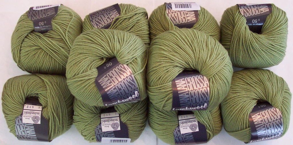 Lana Grossa Lambswool Yarn   Sage