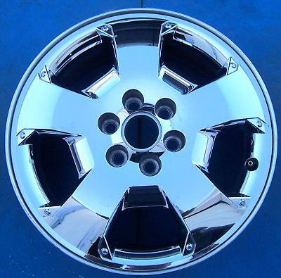 2007 2008 2009 PONTIAC MONTANA SV6 CHEVY UPLANDER 17 WHEEL RIM CHROME