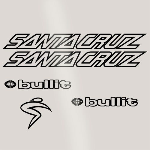 Santa Cruz Bullit Bike Decal Sticker Kit ****