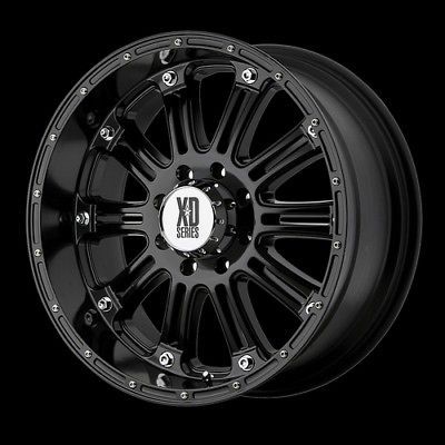 795 XD795 BLACK RIMS & 37X13.50X17 NITTO MUD GRAPPLER TIRES WHEELS