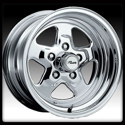 ALLOY 521P DRAGSTAR POLISHED 5X4.5 BLAZER S10 PICKUP GTO WHEELS RIMS