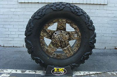 18 XD ROCKSTAR Wheels G1 Camo 33x12.50R18 Nitto Mud Grappler MT 33