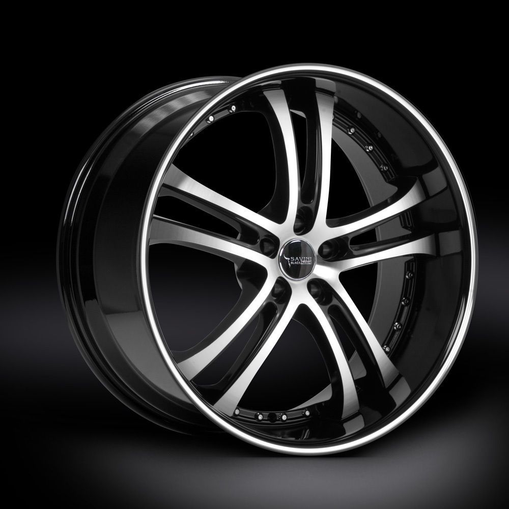 20 SAVINI BM6 RIMS WHEELS 20x8.5 +40 5x114.3 ALTIMA MAXIMA ECLIPSE