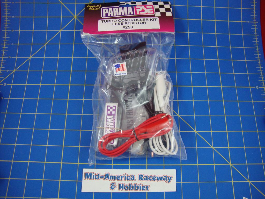 Parma 258 Turbo Slot Car Hand Controller Kit Less Resistor