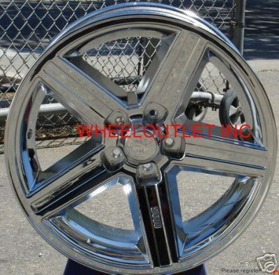 20 IROC Chrome Wheels Rims Tire Cutlass Impala Camaro