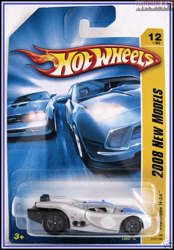 2008 Hot Wheels 12 Prototype H 24 Silver