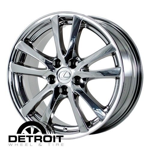  IS250 IS350 2006 2008 PVD Bright Chrome Wheels Rims Factory 74189